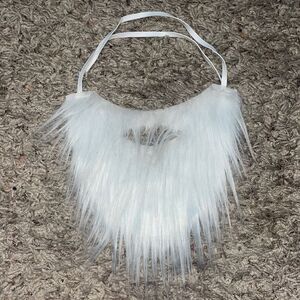 White Costume Beard
